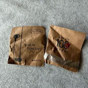 2 packs of delta earbuds unused